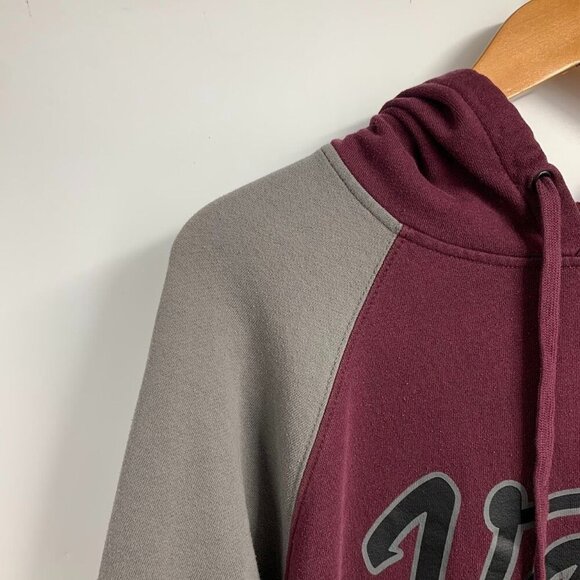 Van's Men's Colorblock Logo Cotton Pullover Long Sleeve Hoodie Sweatshirt Size L - Picture 3 of 11